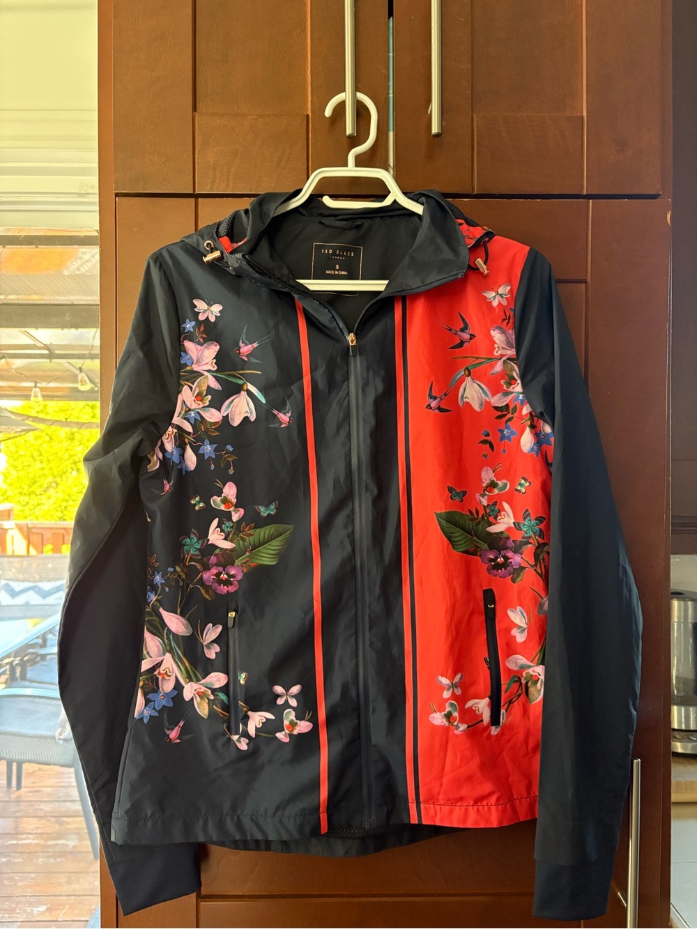 Ted Baker wind breaker with flowers 🌺
